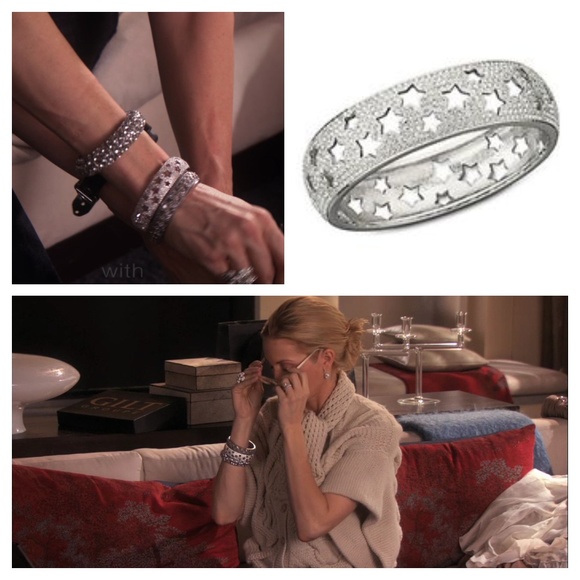 Swarovski Jewelry - Swarovski Hemisphere star bangle Gossip Girl